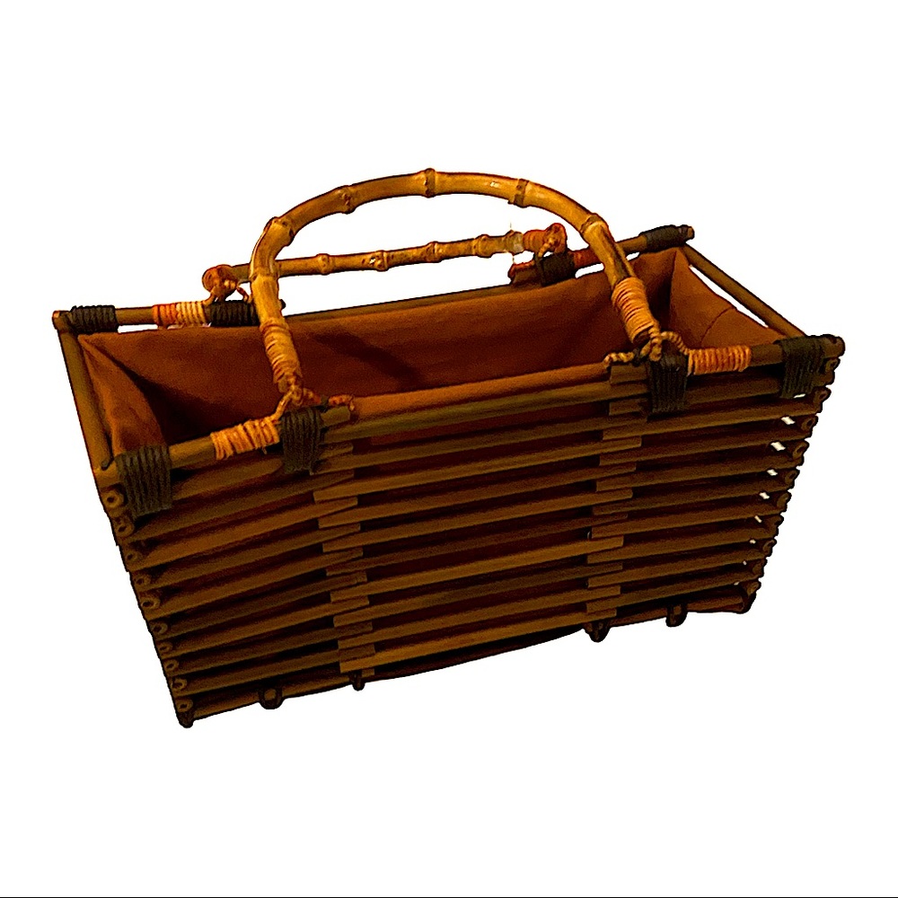 Beautiful bamboo bag